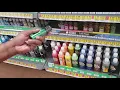Shopping for paints in Walmart