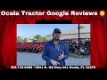 Ocala Tractor Google Reviews