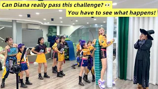 This challenge looked easy… until Diana tried it! 😱