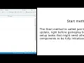 C Scripting Basics for Unity Chapter - 4 Unity Scripting Life cycle Update Start and etc