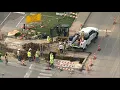 Contractor causes gas leak in Lake Dallas after striking line s say