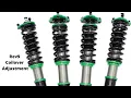Rev9 Coilovers - Height Shock Dampening Adjustment How-To