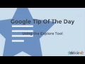 Using the Explore Tool in Docs