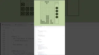 Tetris created by HTML CSS JS