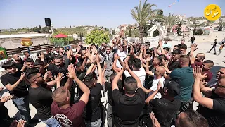 اليوم يوم الفرح اروع استقبالات الموسم للفنان احمد الكيلاني استقبال العريس ليث غوادرة بير الباشا 