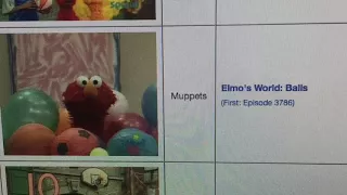 Elmo s World Balls in Episode 3814 on Muppet Wiki