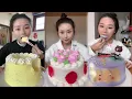 Lagu The most delicious Cream Cakes​ | Yummy ASMR Chinese Mukbang Cake Eating | Cake Eating Challenge