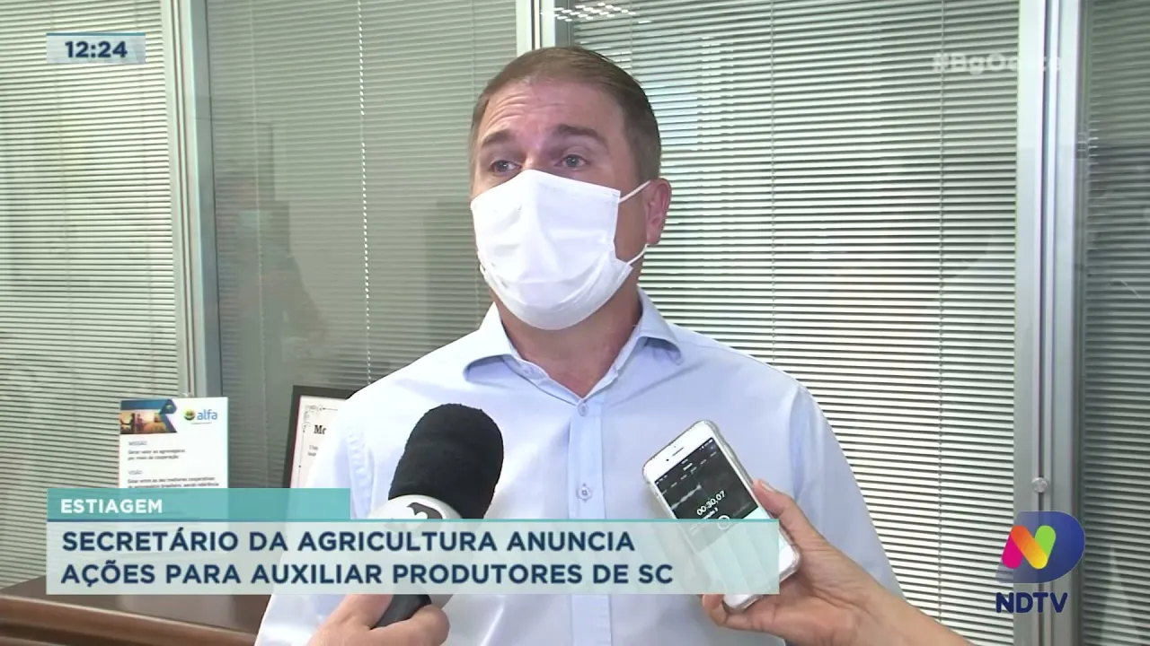 Secretário de Agricultura fala sobre a estiagem no Oeste