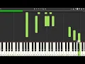 Toshifumi Hinata 【日向敏文】 -  Reflections (Reprise)【Synthesia Tutorial】