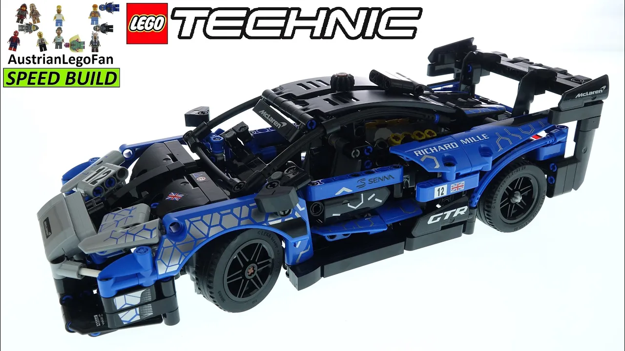 LEGO Technic 42107 Ducati Panigale V4 R - Lego Speed Build Review. 