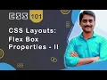 CSS Layouts Flexbox Properties Part2 - CSS Tutorials 101
