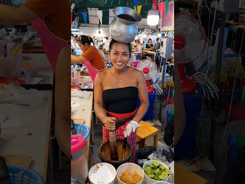 🔥 INSANE PAPAYA SALAD SKILLS! 🥗🔥 | THAILAND STREET FOOD YOU CAN’T MISS!