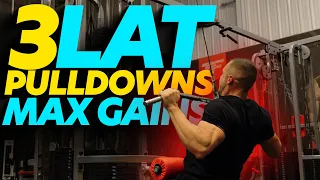 3 Lat Pulldown Variations For a Wider Back