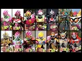 Lagu Kamen Rider Ex-Aid Riders Henshin and Finisher Part 1 (Ex-Aid Action Gamer - Ex-Aid Gaim Gamer)
