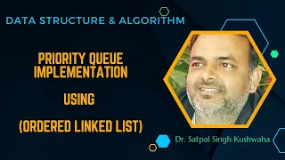Priority Queue Implementation using Ordered Linked List