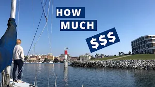 How much did our 30 ft Tiny Floating Home cost? (CHEAP) // Living on a Sailboat in Canada Ep. 14