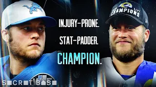 Matthew Stafford was written off as an injury-prone, stat-padding fraud. Then he became a champion