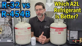 R-32 vs R-454B A2L Refrigerant! Which Is My Favorite And Why?!!