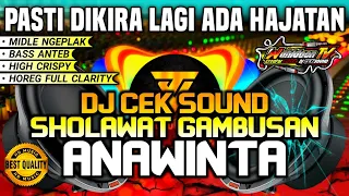  hd music dj cek sound sholawat gambusan anawinta lagu wajib acara hajatan 