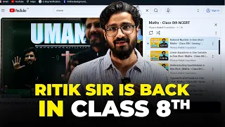 Biggest Announcement of the Year 🔥😎 New One Shot Series ❤️ @RitikMishra-6th7th8th
