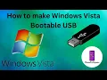 How to make Windows Vista bootable installation USB PhoneFix Melbourne