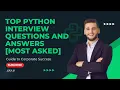 Top Python Interview Questions and Answers Ace Your Next Coding Interview