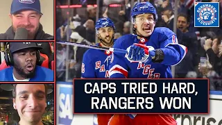 Download Capitals play their best, but Rangers win without a sweat | Bandwagon Blueshirts MP3