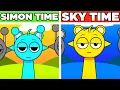 Download Lagu Incredibox Sprunki SIMON TIME VS SKY TIME (NEW MOD!)