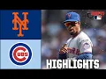 New York Mets vs Chicago Cubs Full Game Highlights ESPN MLB