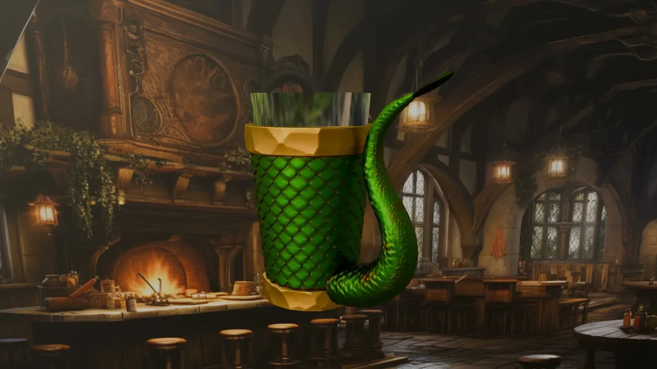 Dragon Tail Pint Glass Holder / Koozie