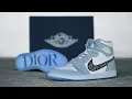 The 10 000 DIOR Air Jordan 1 Unboxing REVIEW