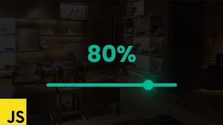 Custom Animated Range Slider using HTML CSS JavaScript