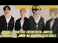 ¡JIKOOK COQUETOS EN JAPÓN! JUNGKOOK TIRA FLECHAZOS A JIMIN EN PLENA ENTREVISTA