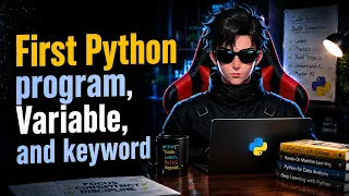 First Python Program Variables Keywords Python Tutorial for Beginners Chapter 3