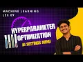 Hyperparameter Tuning Machine Learning