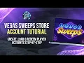 Vegas Sweeps Store Account Tutorial for Distributors Agents Create Load Redeem Players