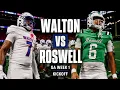 Walton GA vs Roswell GA Georgia High School Football Kickoff Week 1 in The Benz