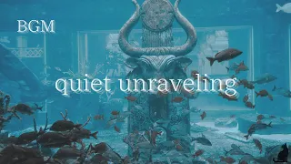 quiet unraveling Untangling the mind note by note -letting go of the noise inside