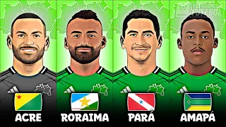 Como seria uma SELEÇÃO com jogadores da região NORTE do BRASIL?!