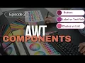 AWT Components Buttons label TextField