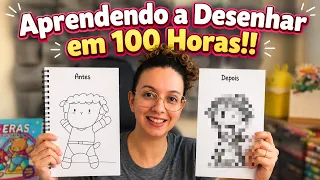 Eu NÃO Sabia Desenhar… então tentei aprender em 100 horas! *Deu Certo?