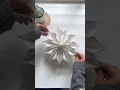 DIY Christmas star with old pages How to make Christmas star with paper Art beats