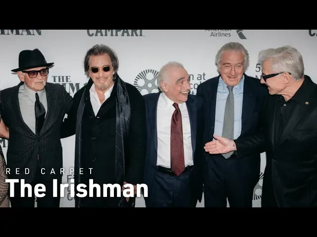 The Irishman World Premiere Red Carpet Interviews