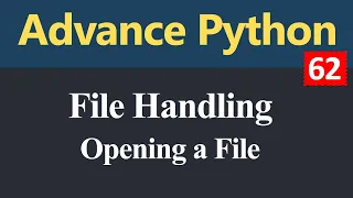 Opening a File in Python Hindi