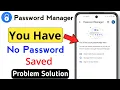 Download Lagu Password Manager password Not Showing | Password Manager Me Password Kaise Dekhe 2024