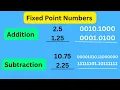 Fixed Point Numbers Addition And Subtraction Computer Arithmetics