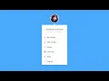 User Account Dropdown Menu using Html CSS Vanilla Javascript