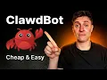 This is the CHEAPEST and EASIEST way to set up ClawdBot