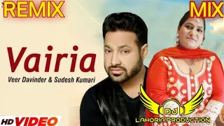veriya veer davinder sudesh kumari dj remix ft ls pathan production new punjabi song 2025