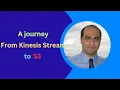Read data from kinesis data stream through firehose and transform using lambda and write to s3